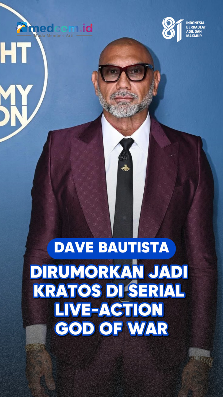 Dave Bautista Dirumorkan Jadi Kratos di Serial Live-Action God of War