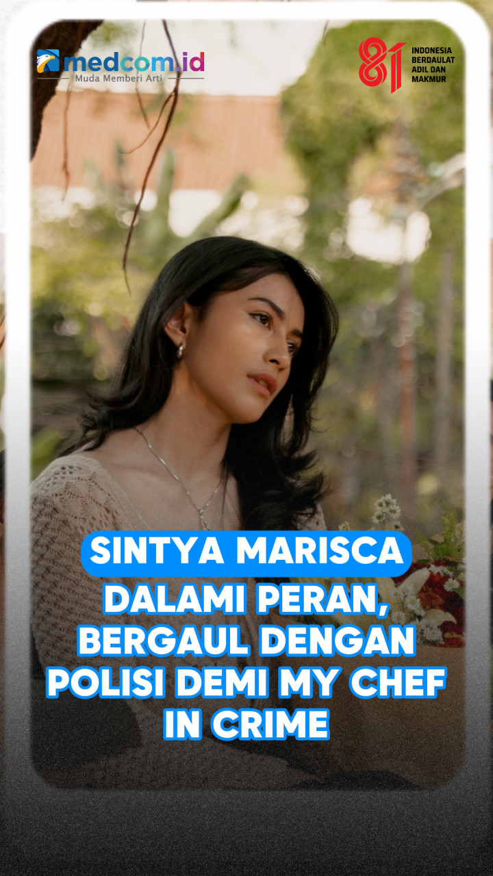 Sintya Marisca Dalami peran, Bergaul dengan Polisi demi My Chef in Crime