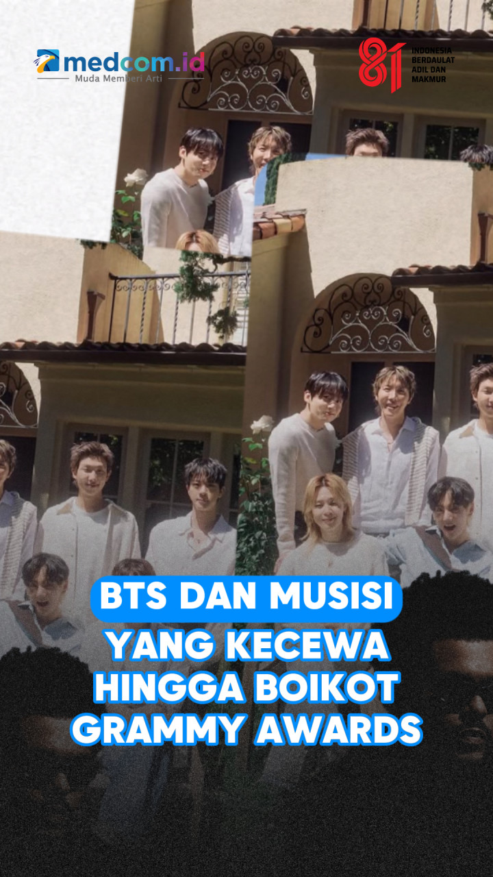 BTS dan Musisi yang Kecewa hingga Boikot Grammy Awards