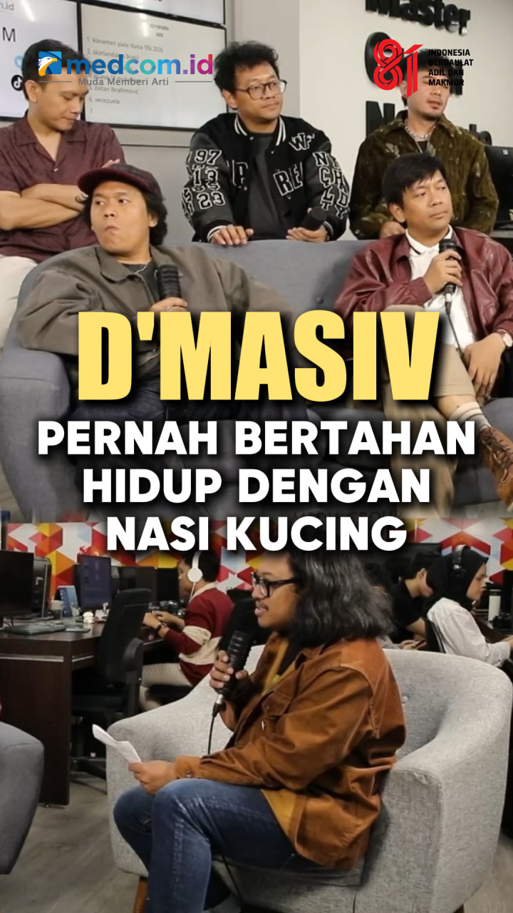 D'MASIV Kenang Masa Susah, Pernah Nangis dan Bertahan dengan Nasi Kucing