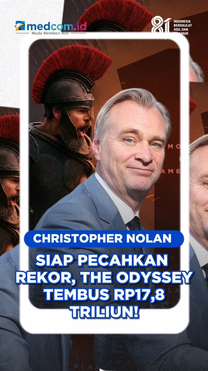 Christopher Nolan Siap Pecahkan Rekor, The Odyssey Tembus Rp17,8 Triliun!
