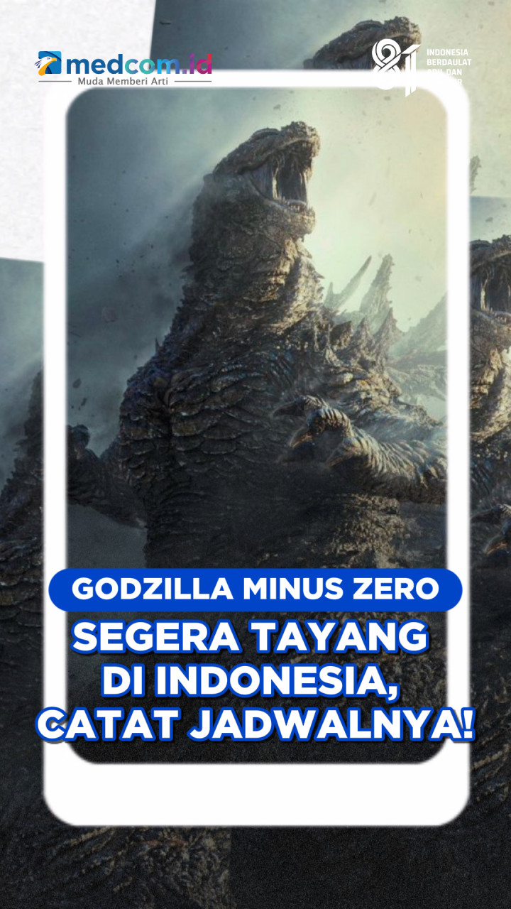 Godzilla Minus Zero Segera Tayang di Indonesia, Catat Jadwalnya!