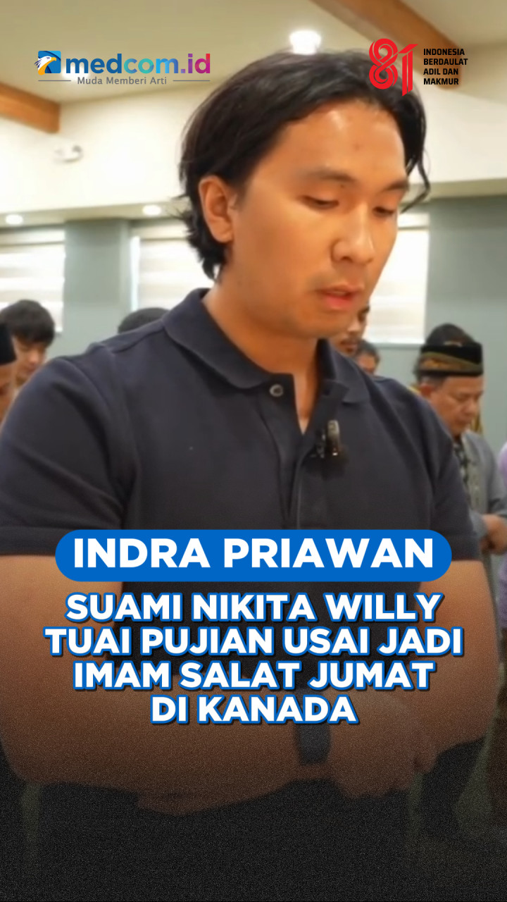 Indra Priawan Tuai Pujian Usai Jadi Imam Salat Jumat di Kanada