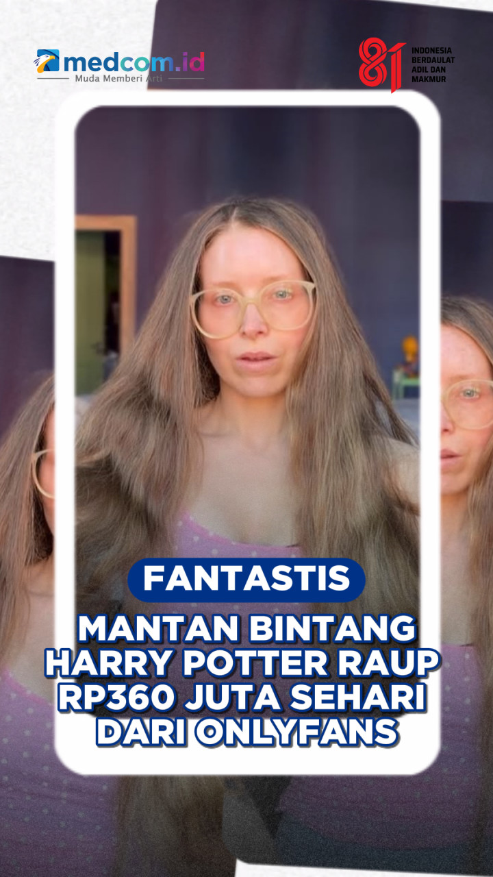 Fantastis, Mantan Bintang Harry Potter Raup Rp360 Juta Sehari dari OnlyFans