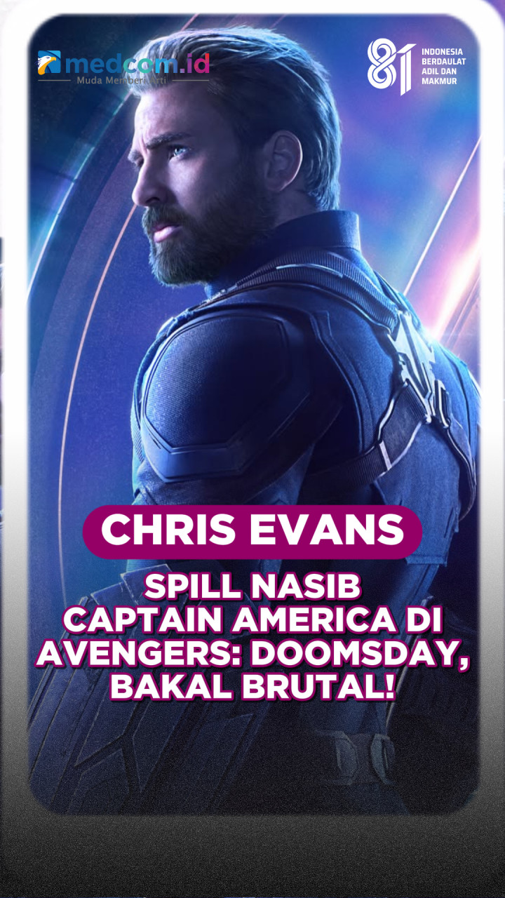Chris Evans Spill Nasib Captain America di Avengers: Doomsday, Bakal Brutal!