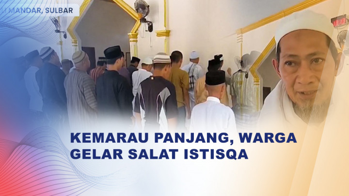 Sawah Kekeringan, Warga Polewali Mandar Gelar Salat Istisqa