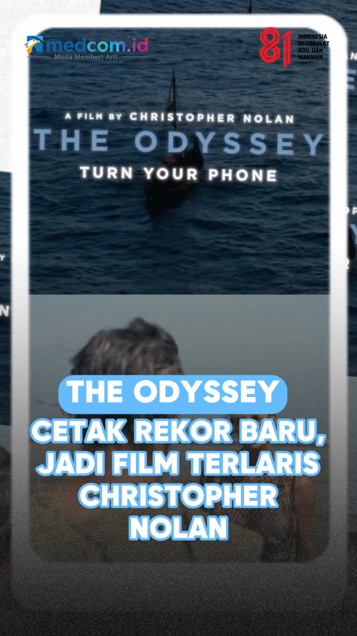 The Odyssey Cetak Rekor Baru, Jadi Film Terlaris Christopher Nolan