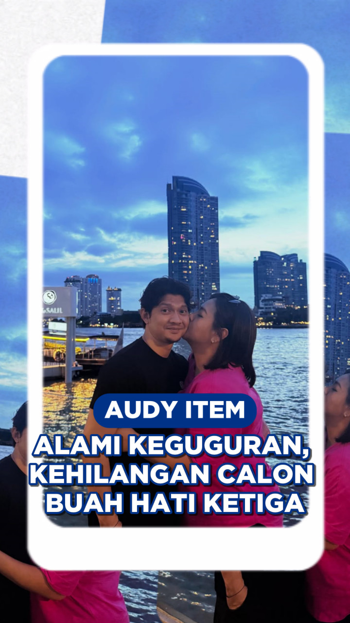 Audy Item Alami Keguguran, Kehilangan Calon Buah Hati Ketiga