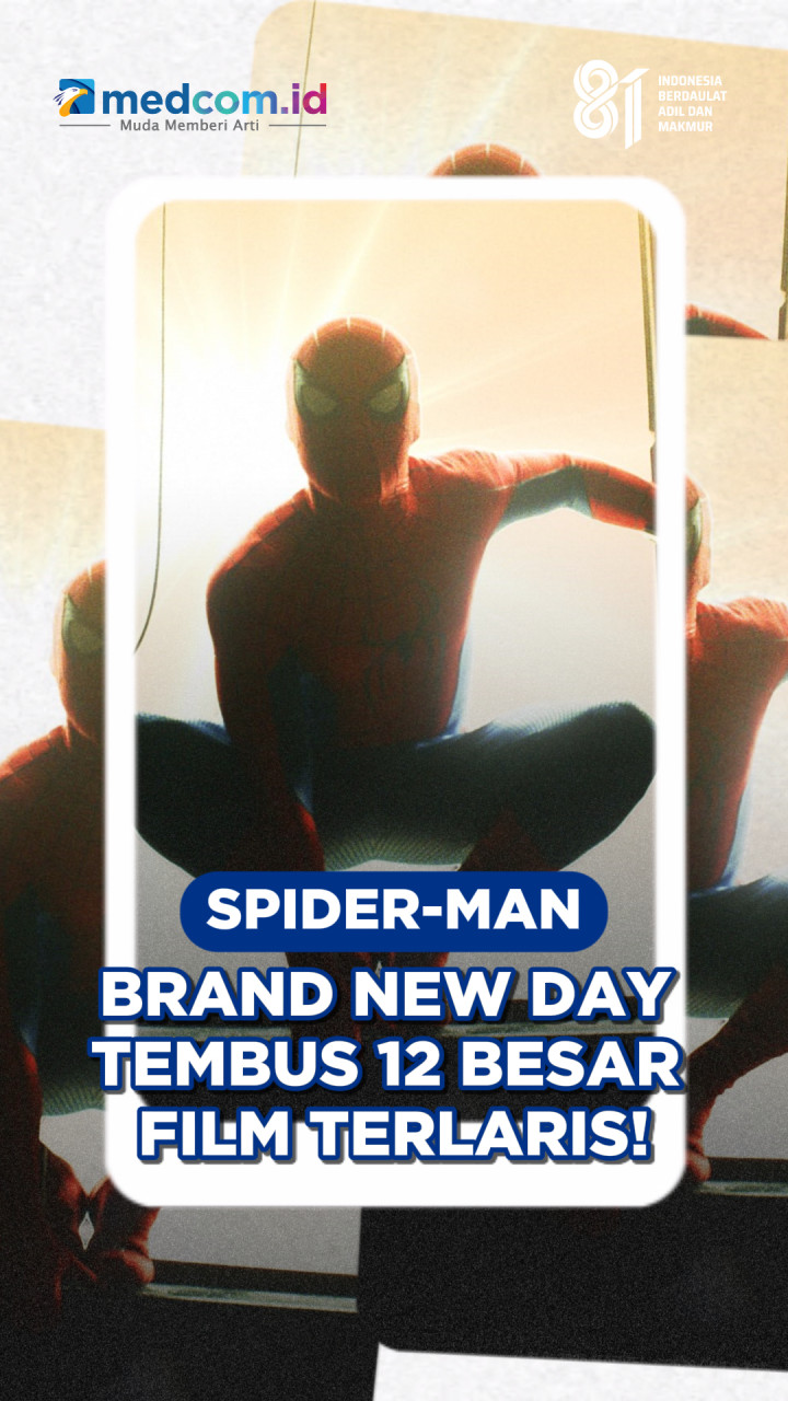 Spider-Man: Brand New Day Tembus 12 Besar Film Terlaris!
