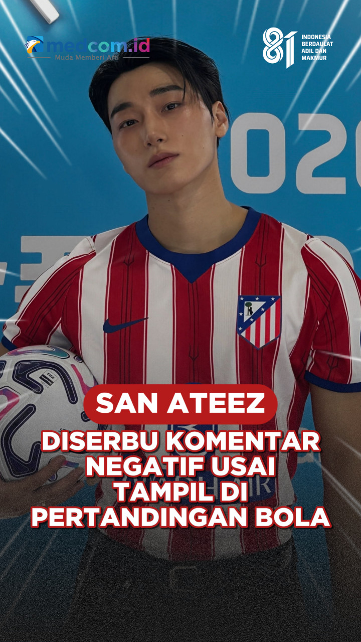 San ATEEZ Diserbu Komentar Negatif usai Tampil di Pertandingan Bola