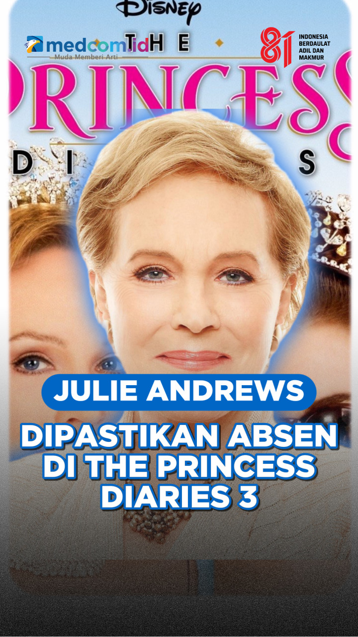 Julie Andrews Dipastikan Absen di The Princess Diaries 3