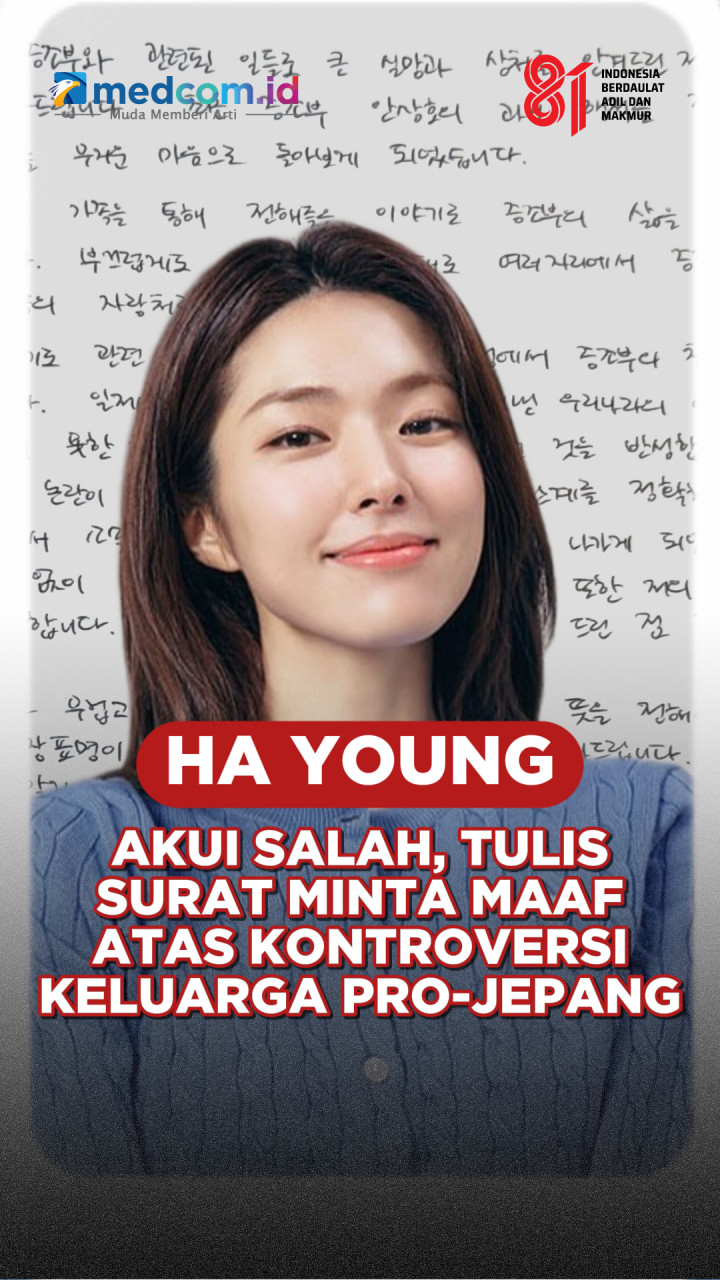 Ha Young Akui Salah, Tulis Surat Minta Maaf atas Kontroversi Keluarga Pro-Jepang