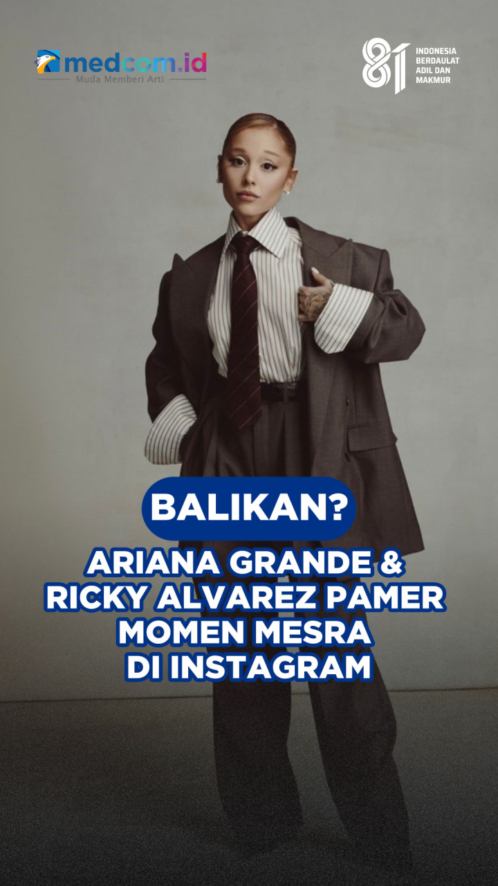 Balikan? Ariana Grande & Ricky Alvarez Pamer Momen Mesra di Instagram
