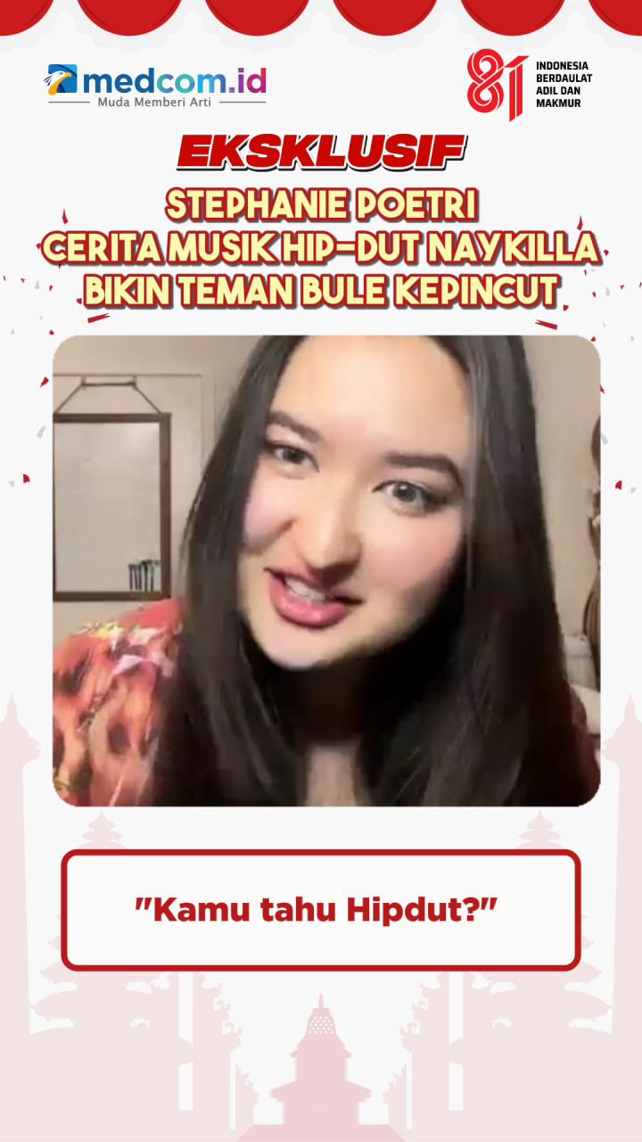 Stephanie Poetri Cerita Musik Hip-Dut Naykilla Bikin Teman Bule Kepincut