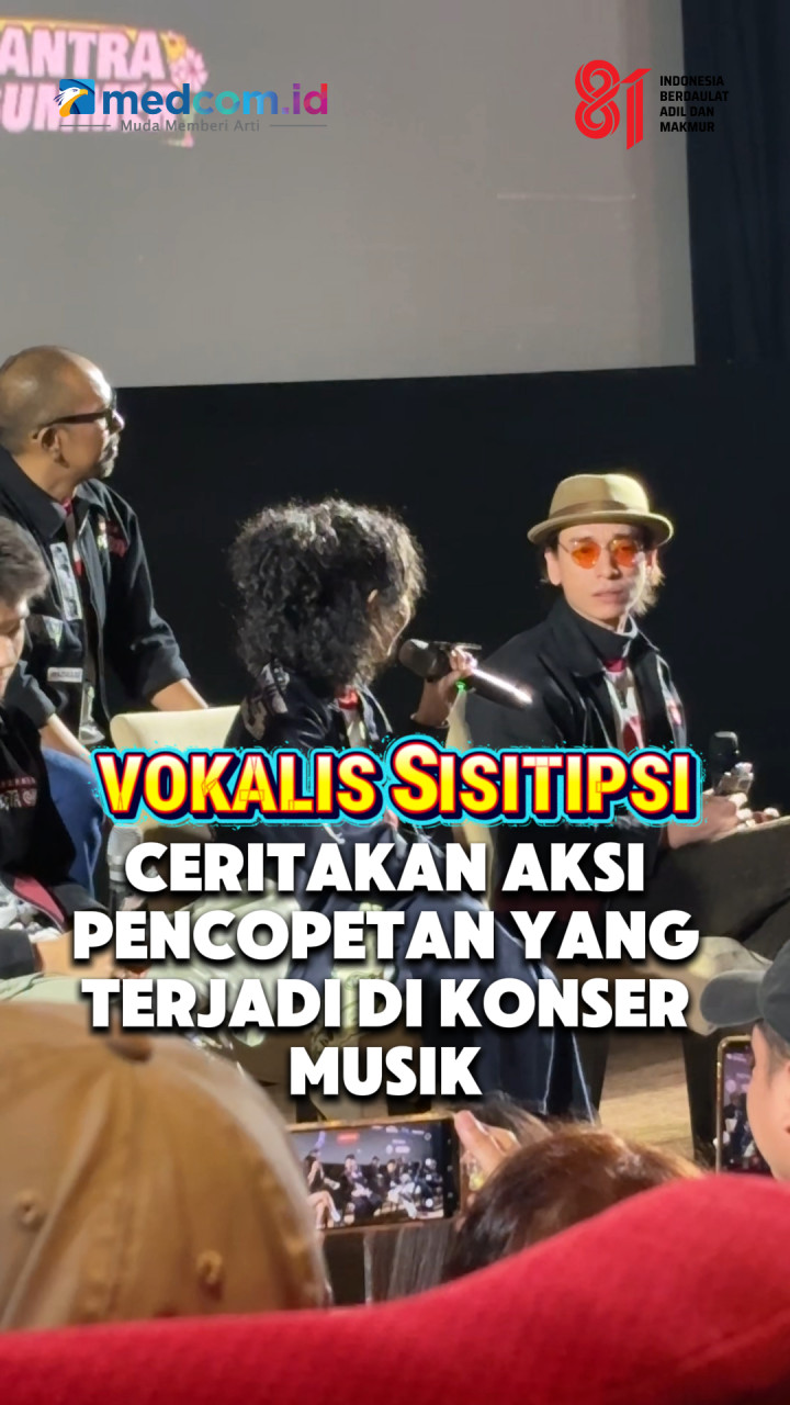 Vokalis Sisitipsi Ceritakan Aksi Pencopetan yang Terjadi di Konser Musik