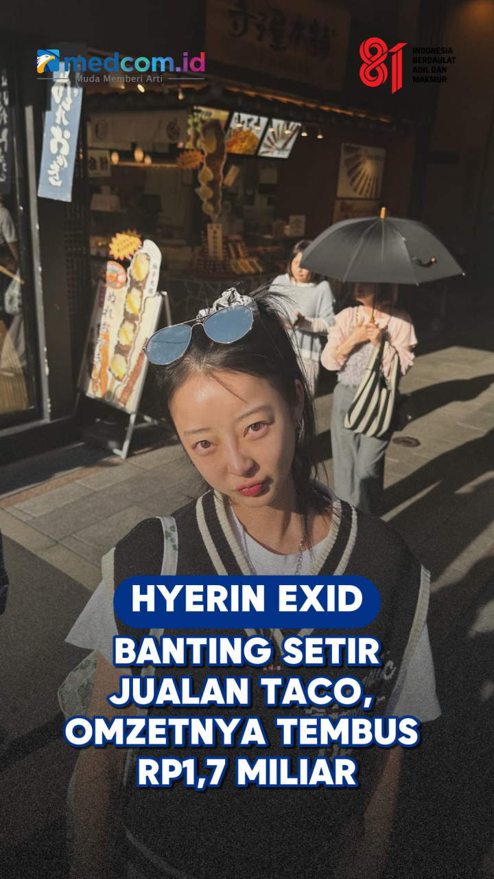 Hyerin EXID Banting Setir Jualan Taco, Omzetnya Tembus Rp1,7 Miliar