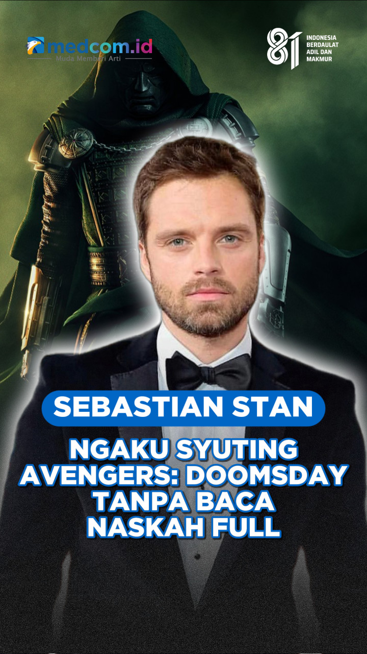 Sebastian Stan Ngaku Syuting Avengers: Doomsday Tanpa Baca Naskah Full