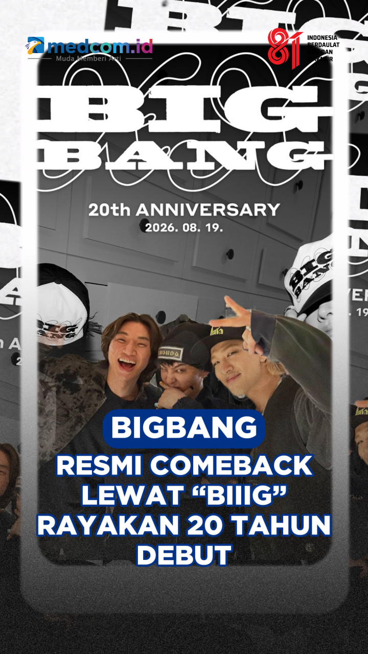 BIGBANG Resmi Comeback lewat “BiiiG” Rayakan 20 Tahun Debut