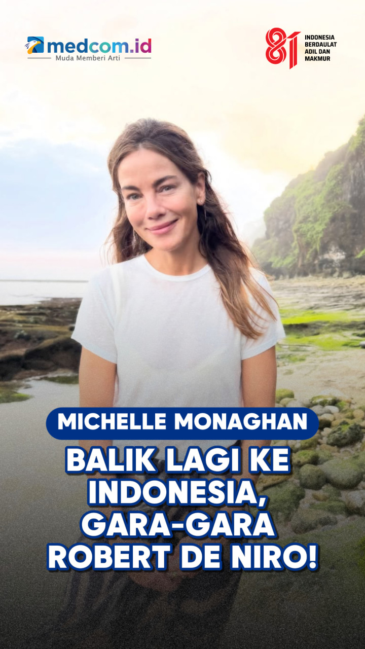Michelle Monaghan Balik Lagi ke Indonesia, Gara-Gara Robert De Niro!