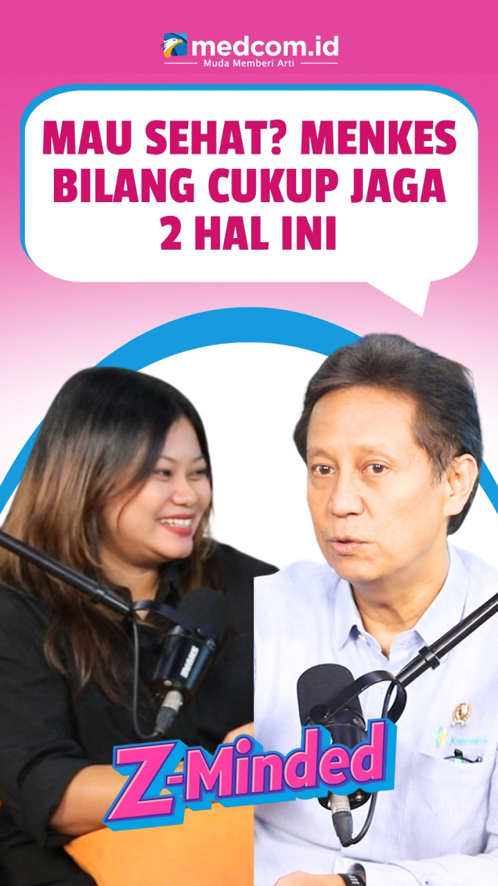 Mau Sehat? Menkes Bilang Cukup Jaga 2 Hal Ini