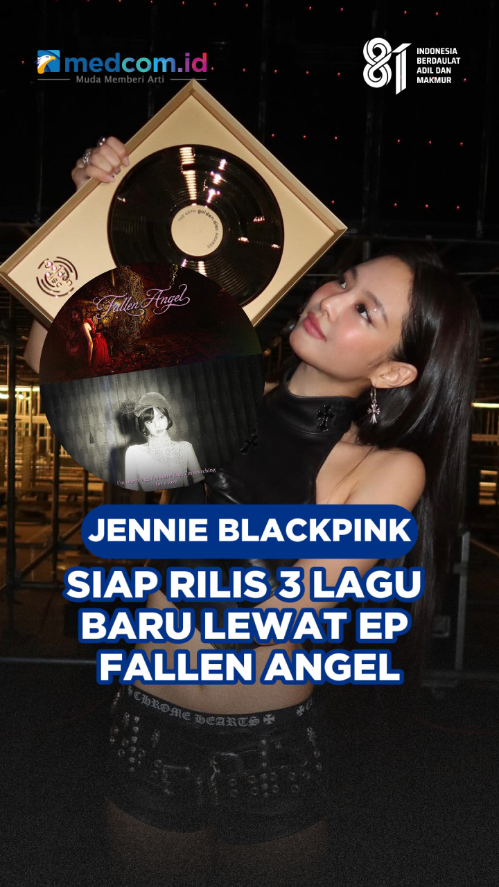 Jennie BLACKPINK Siap Rilis 3 Lagu Baru lewat EP Fallen Angel
