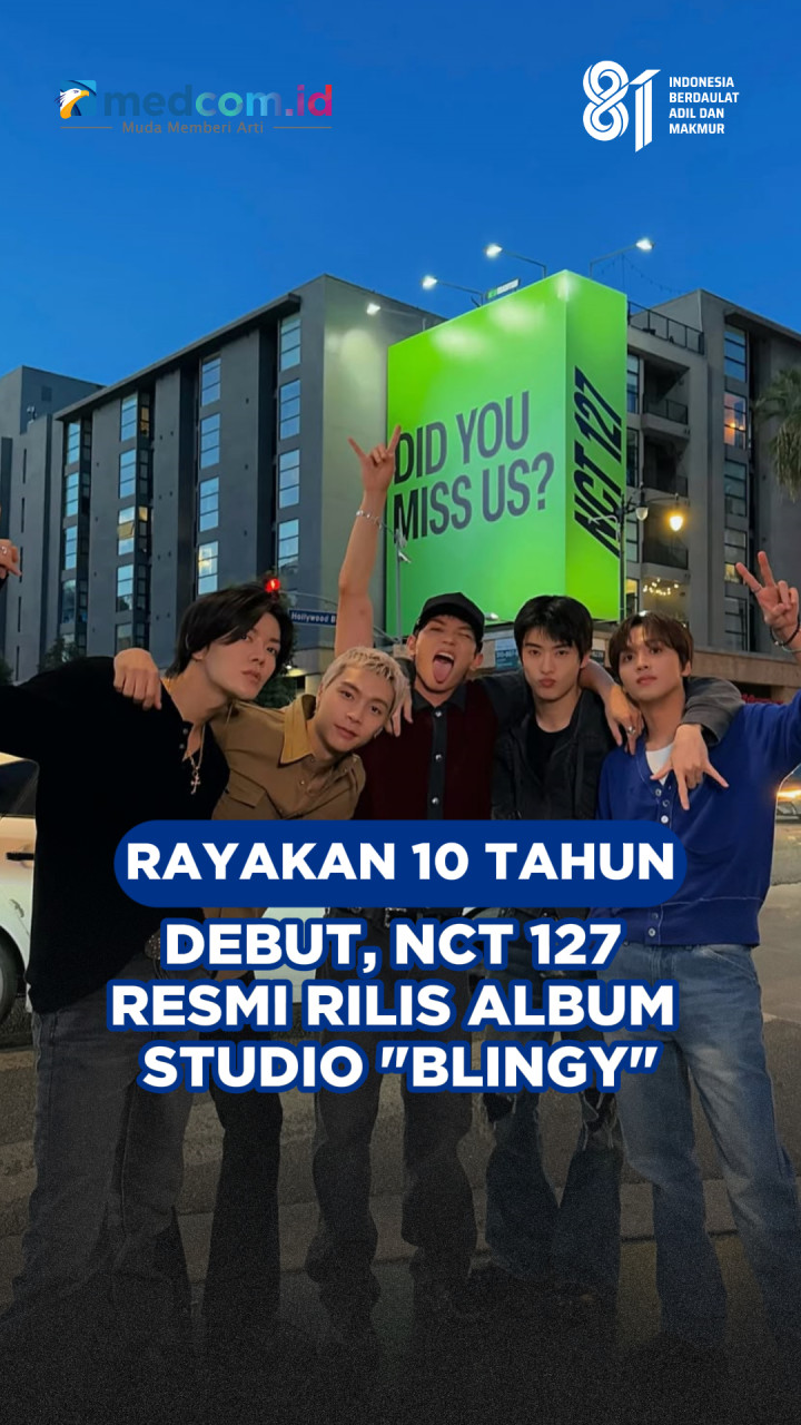 Rayakan 10 Tahun Debut, NCT 127 Resmi Rilis Album Studio 