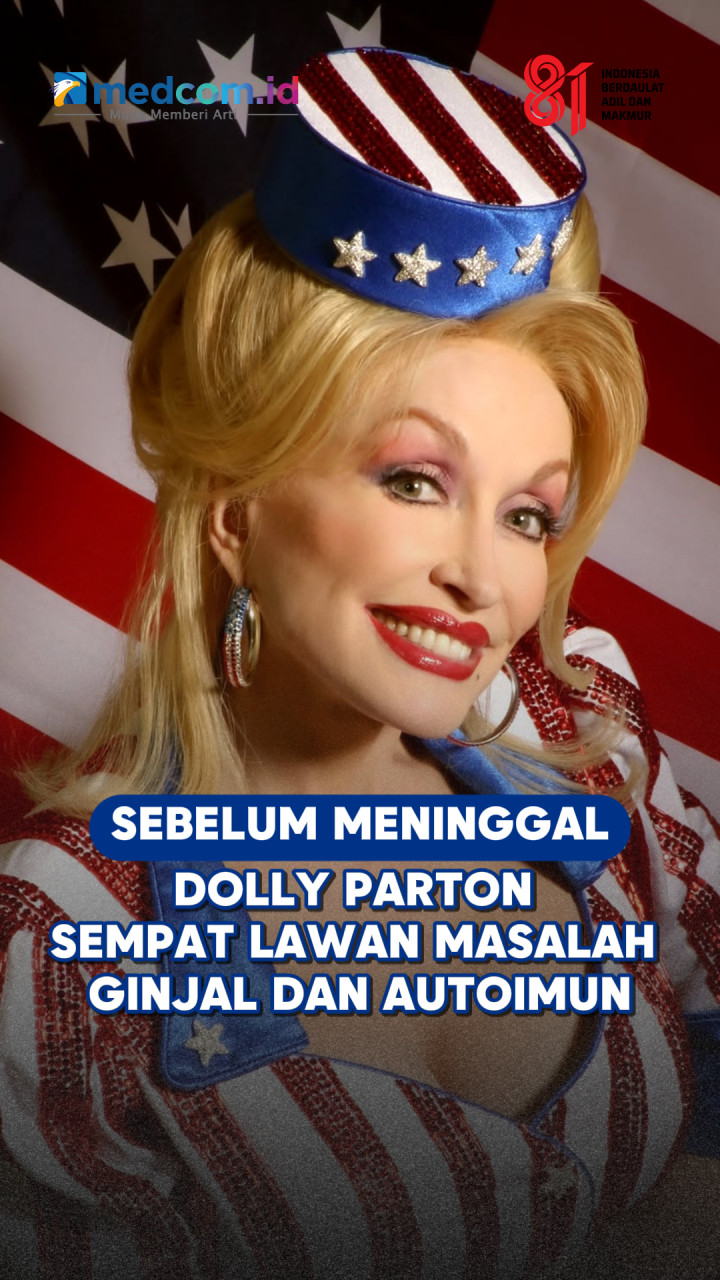 Sebelum Meninggal, Dolly Parton Sempat Lawan Masalah Ginjal dan Autoimun