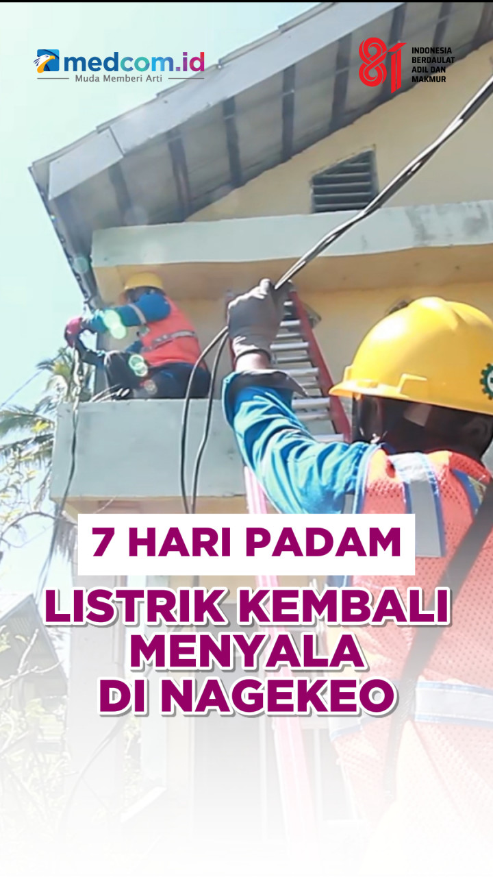 7 Hari Padam, Listrik Kembali Menyala di Nagekeo