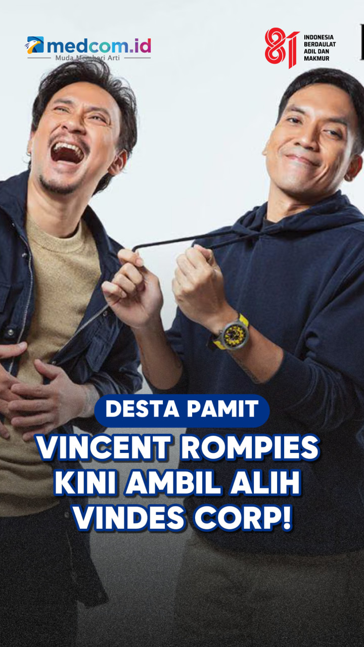 Desta Pamit, Vincent Rompies Kini Ambil Alih Vindes Corp!