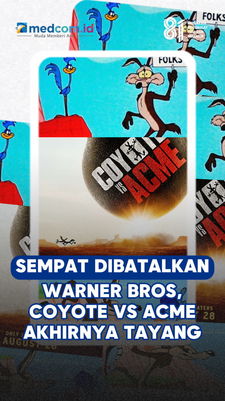 Sempat Dibatalkan Warner Bros Coyote vs Acme Akhirnya Tayang