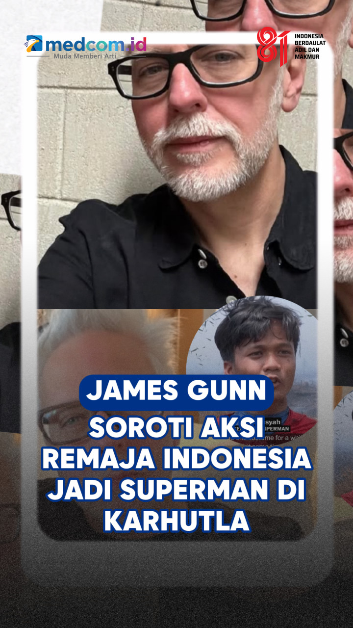 James Gunn Soroti Aksi Remaja Indonesia Jadi Superman di Karhutla