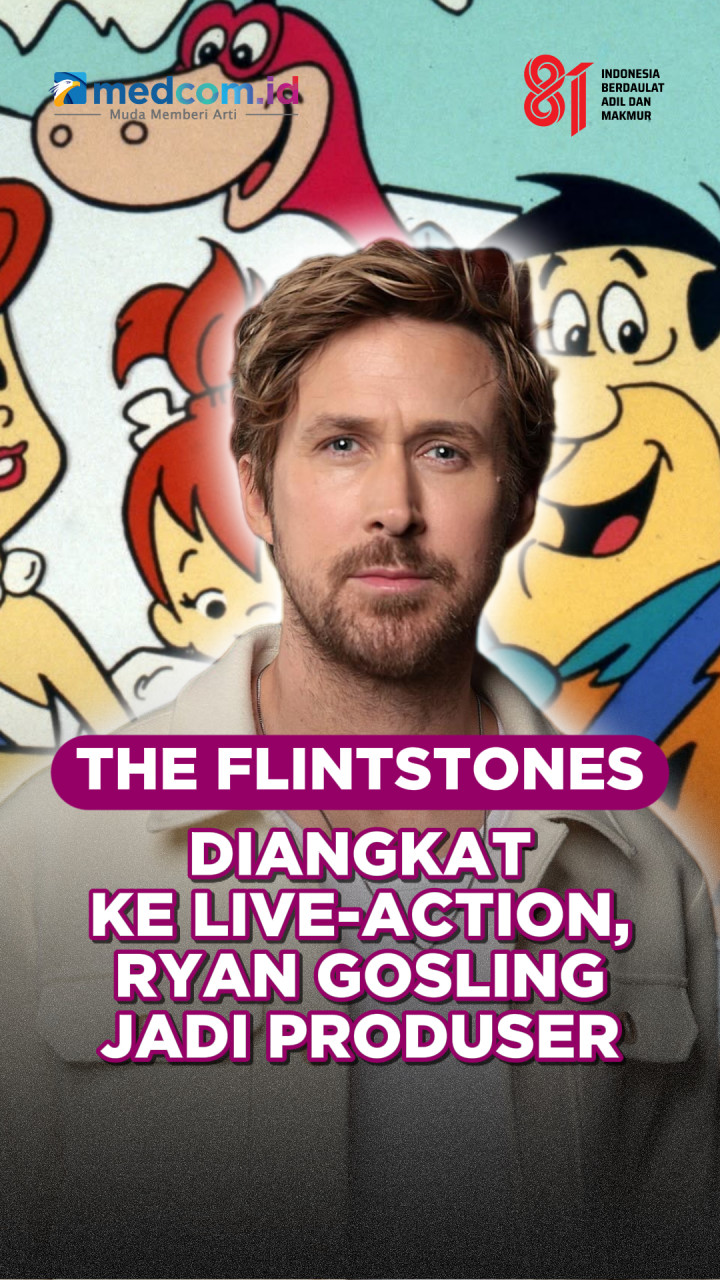 The Flintstones Diangkat ke Live-Action, Ryan Gosling Jadi Produser