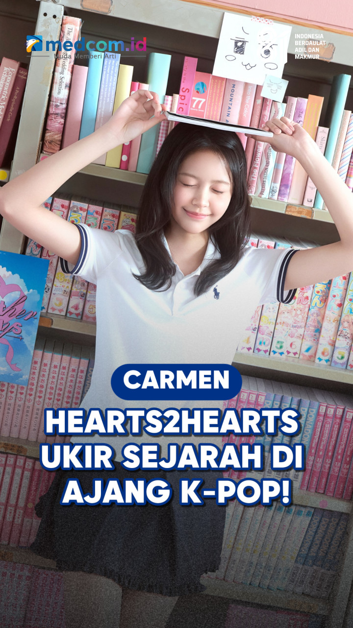 Carmen Hearts2Hearts Ukir Sejarah di Ajang K-Pop!