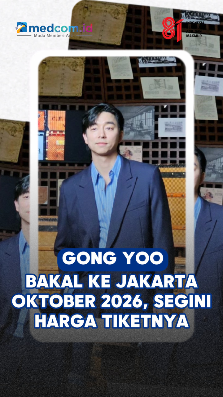 Gong Yoo Bakal ke Jakarta Oktober 2026, Segini Harga Tiketnya