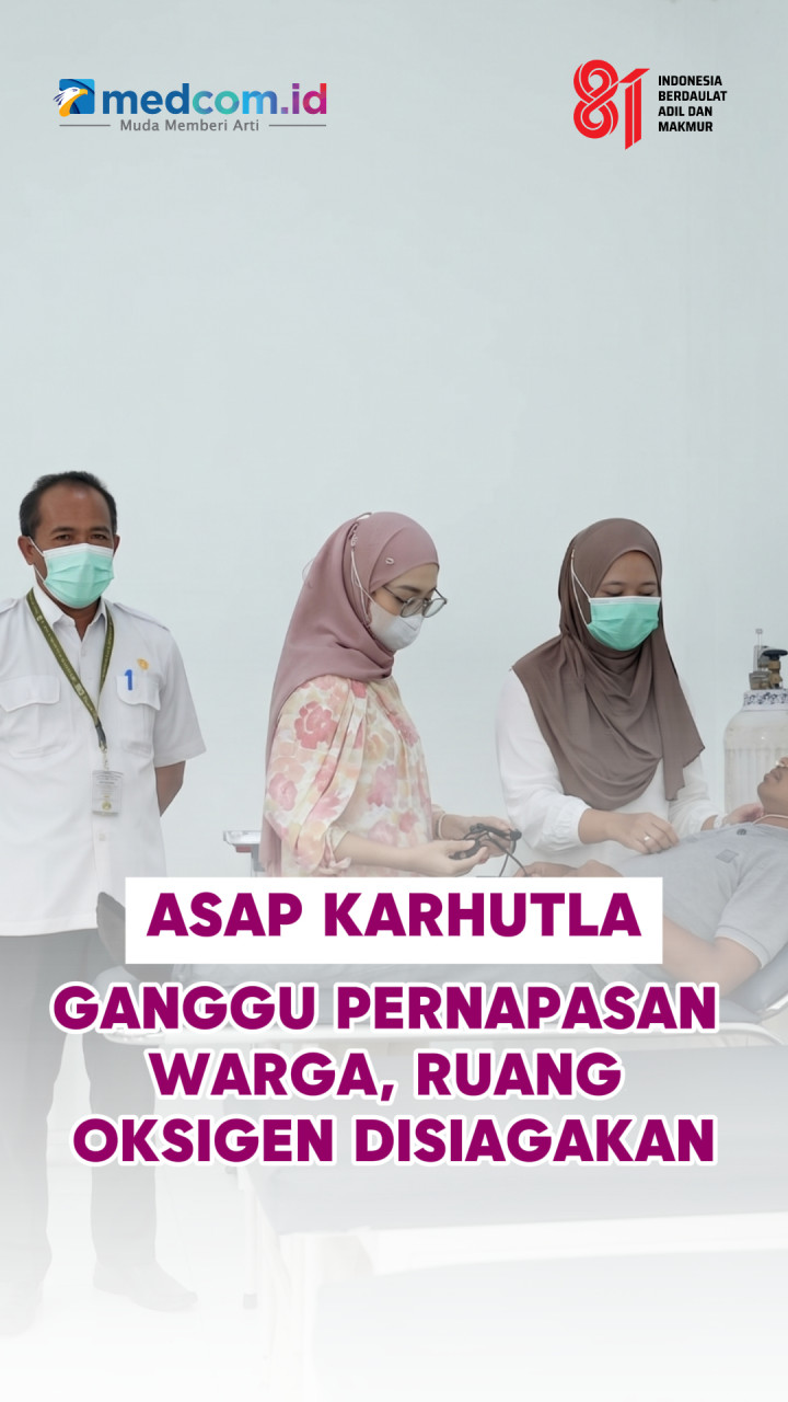 Asap Karhutla Ganggu Pernapasan Warga, Ruang Oksigen Disiagakan