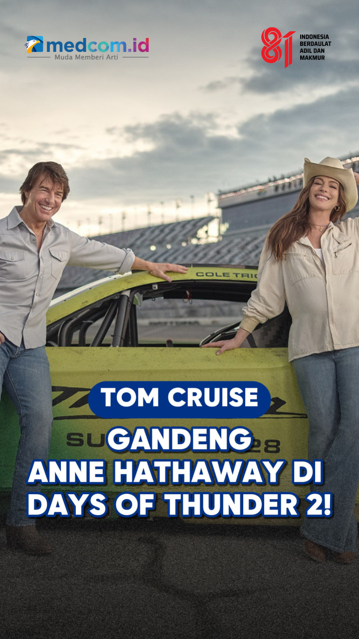 Tom Cruise Gandeng Anne Hathaway di Days of Thunder 2!