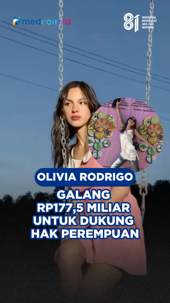 Olivia Rodrigo Galang Rp177,5 Miliar untuk Dukung Hak Perempuan
