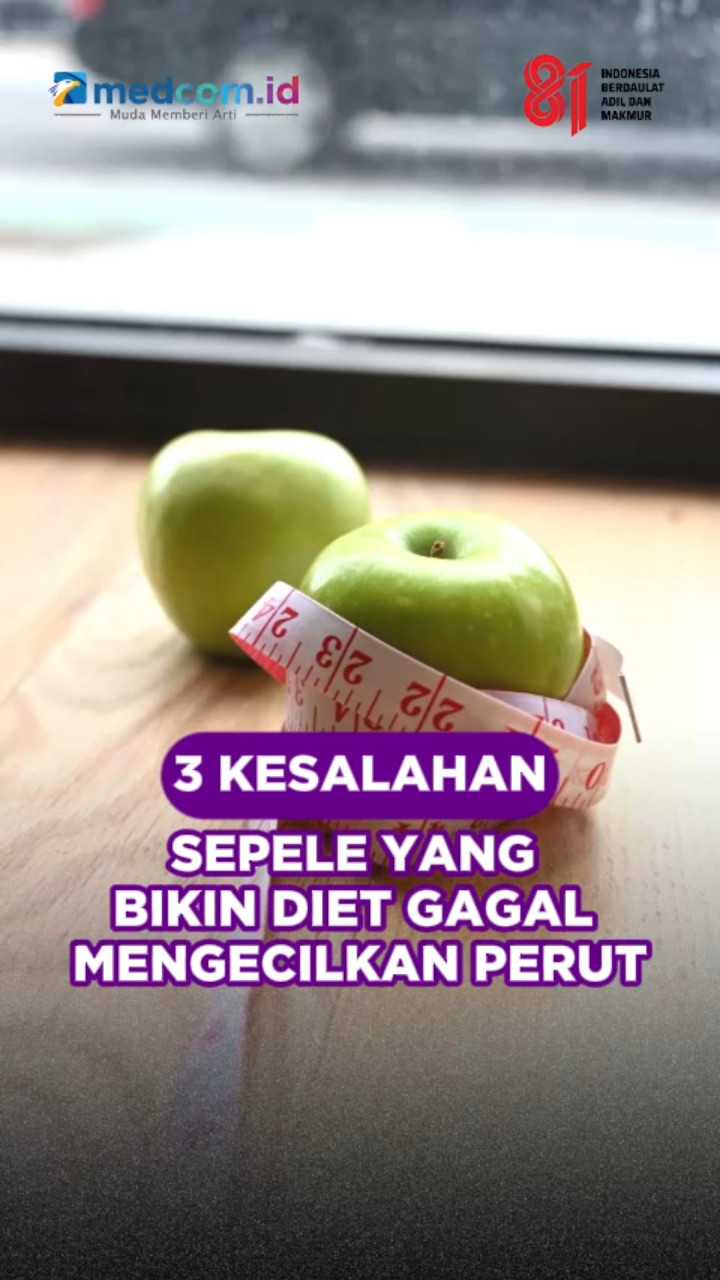 3 Kesalahan Sepele yang Bikin Diet Gagal Mengecilkan Perut