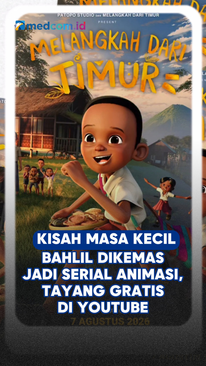 Kisah Masa Kecil Bahlil Dikemas Jadi Serial Animasi, Tayang Gratis di YouTube