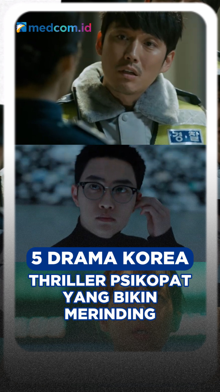 5 Drama Korea Thriller Psikopat yang Bikin Merinding