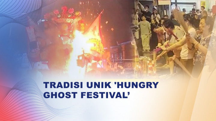 Unik! Begini Tradisi Pembakaran Patung 'Da Shi Ye' di Hungry Ghost Festival Malaysia