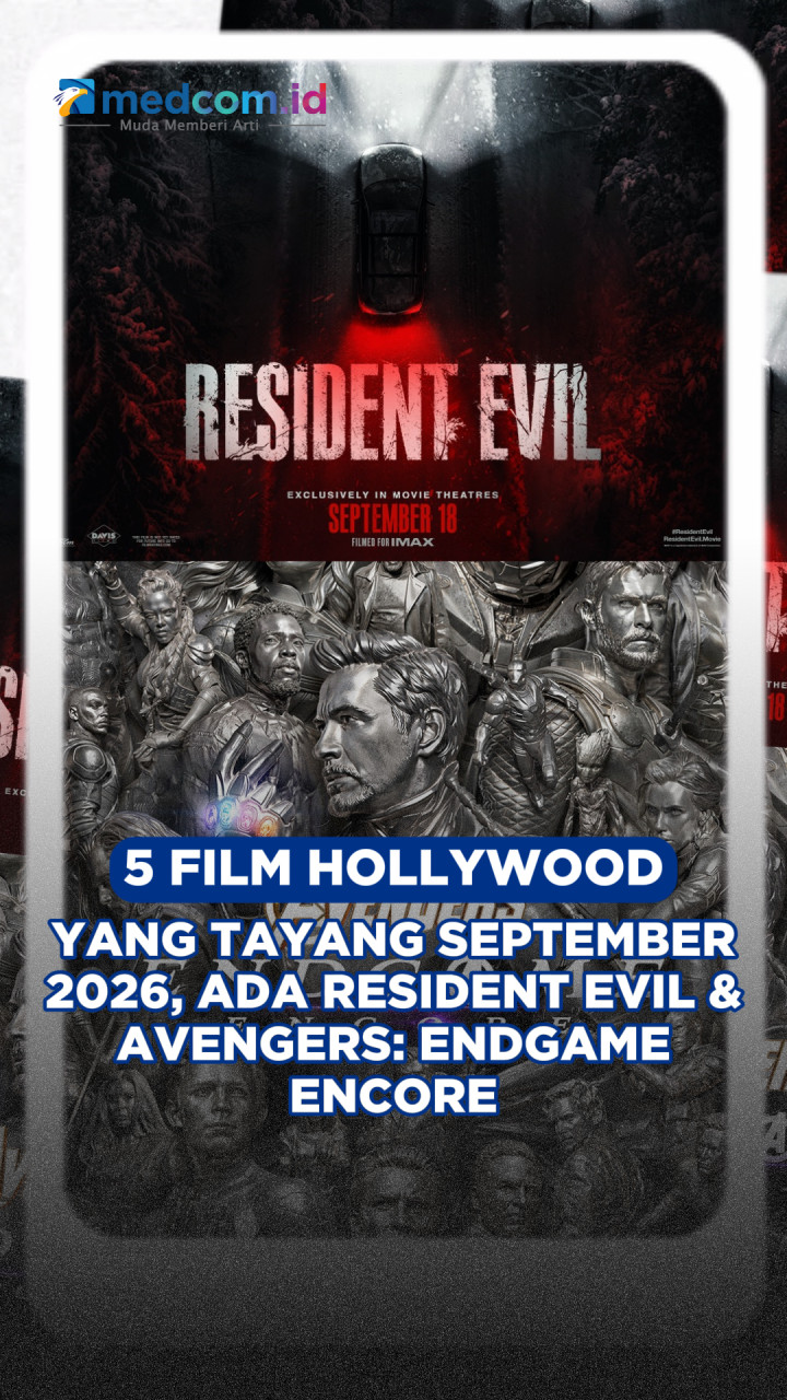 5 Film Hollywood yang Tayang September 2026, Ada Resident Evil dan Avengers: Endgame Encore