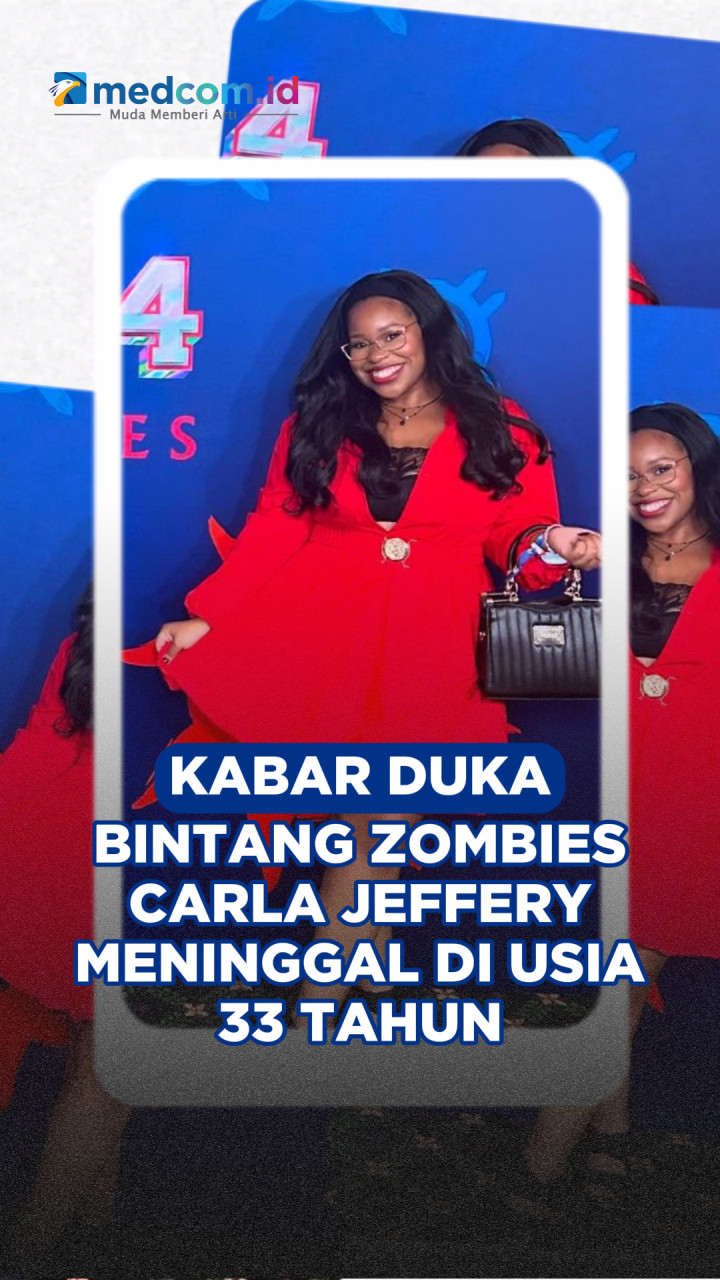 Kabar Duka, Bintang Zombies Carla Jeffery Meninggal di Usia 33 Tahun
