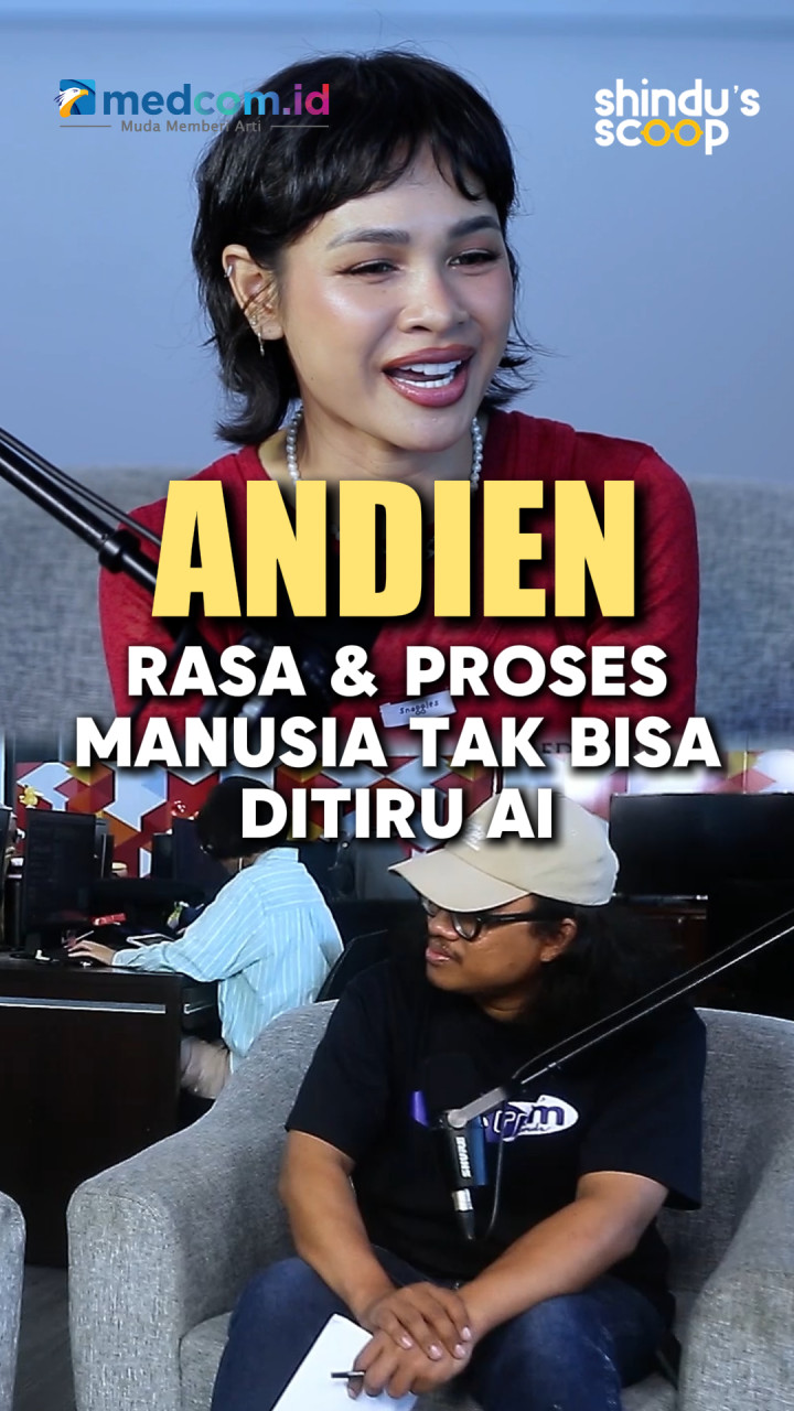 Andien Tak Anggap AI Ancaman, Kreativitas Manusia Sulit Digantikan