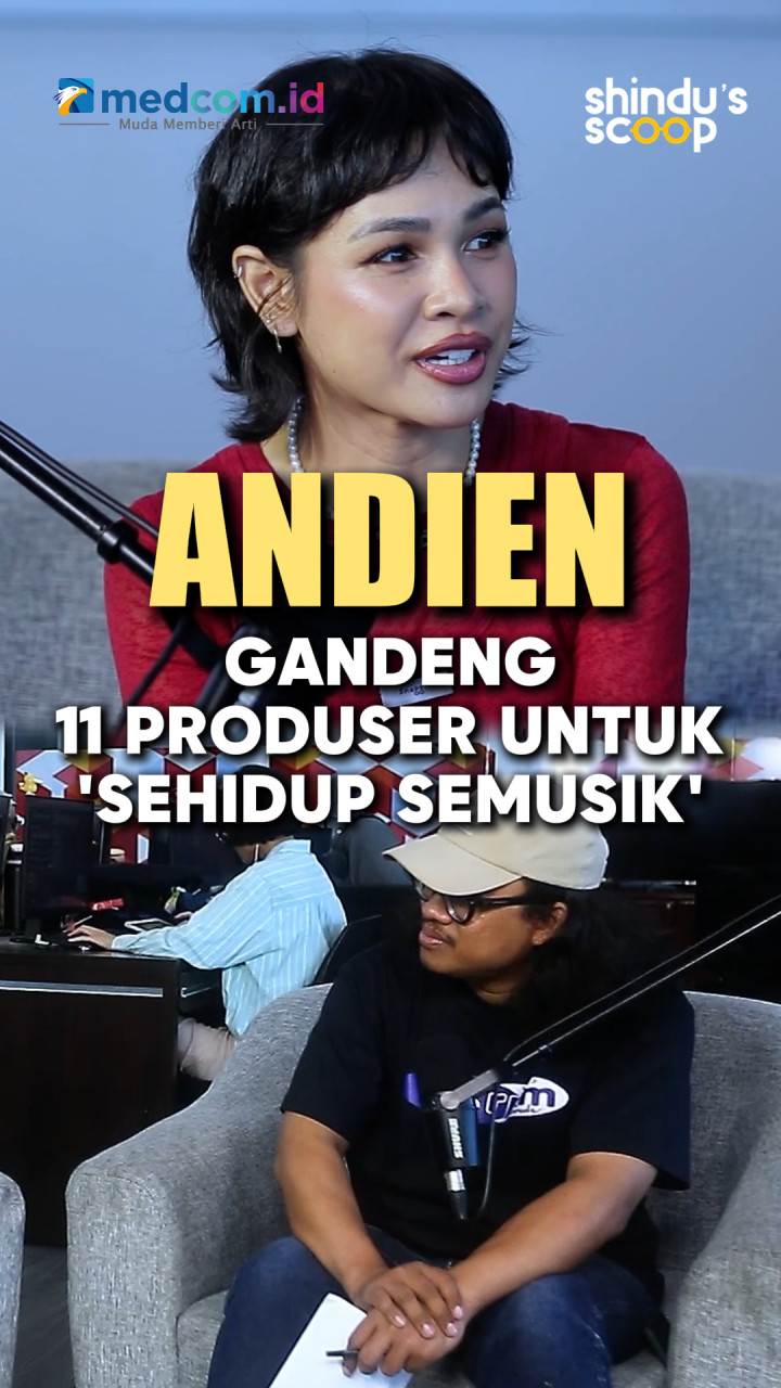 Andien Gandeng 11 Produser di Album Sehidup Semusik