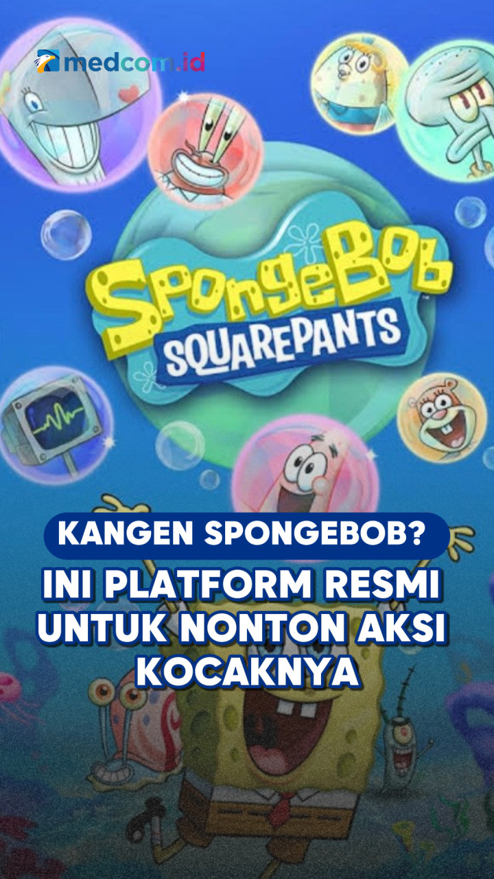 Kangen SpongeBob? Ini Platform Resmi untuk Nonton Aksi Kocaknya