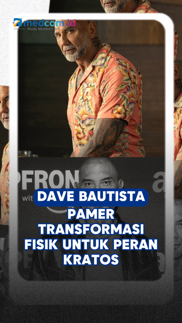 Dave Bautista Pamer Transformasi Fisik untuk Peran Kratos