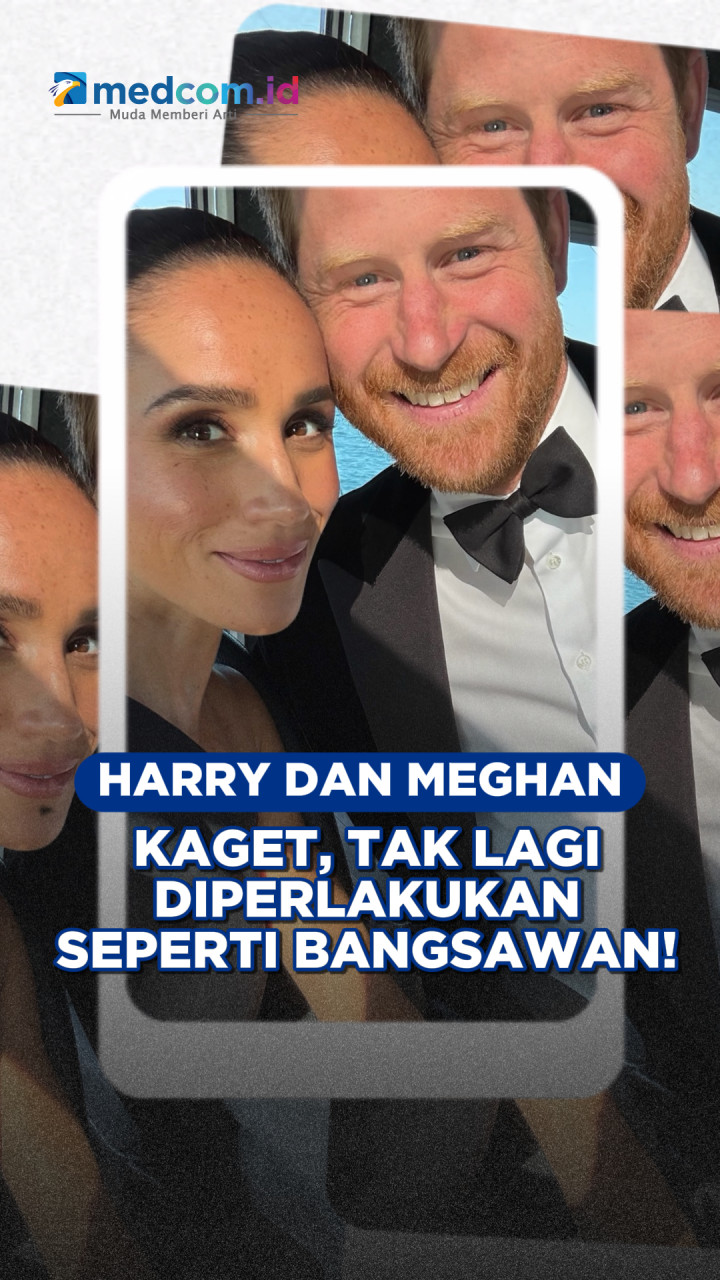 Harry dan Meghan Kaget, Tak Lagi Diperlakukan seperti Bangsawan!