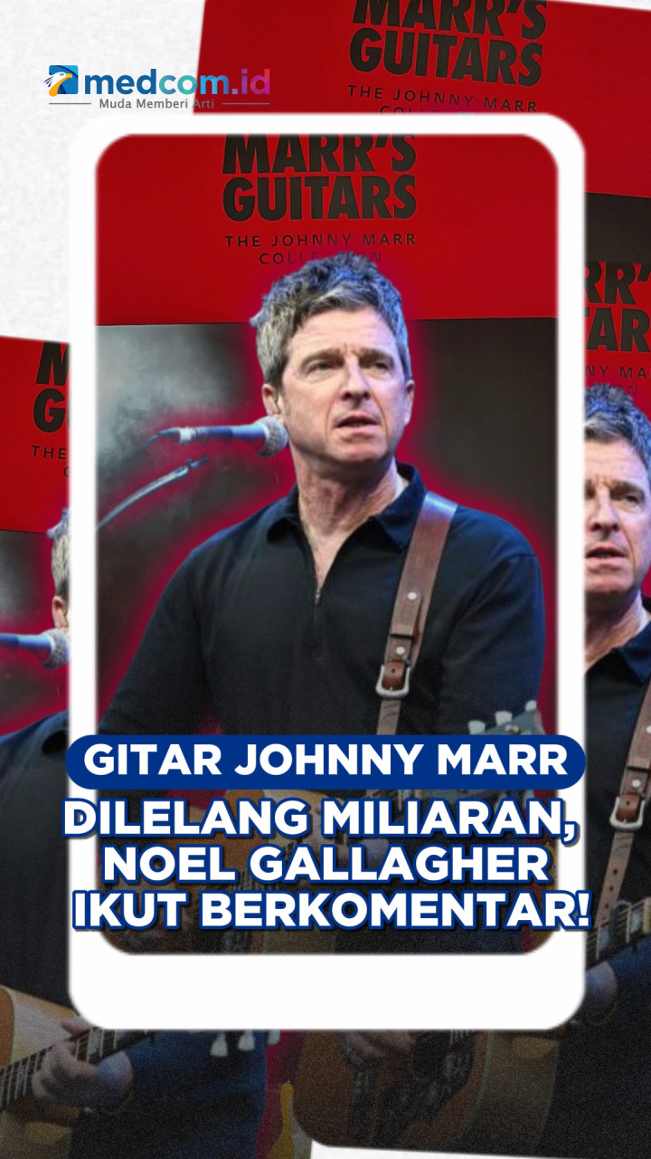 Gitar Johnny Marr Dilelang Miliaran, Noel Gallagher Ikut Berkomentar!