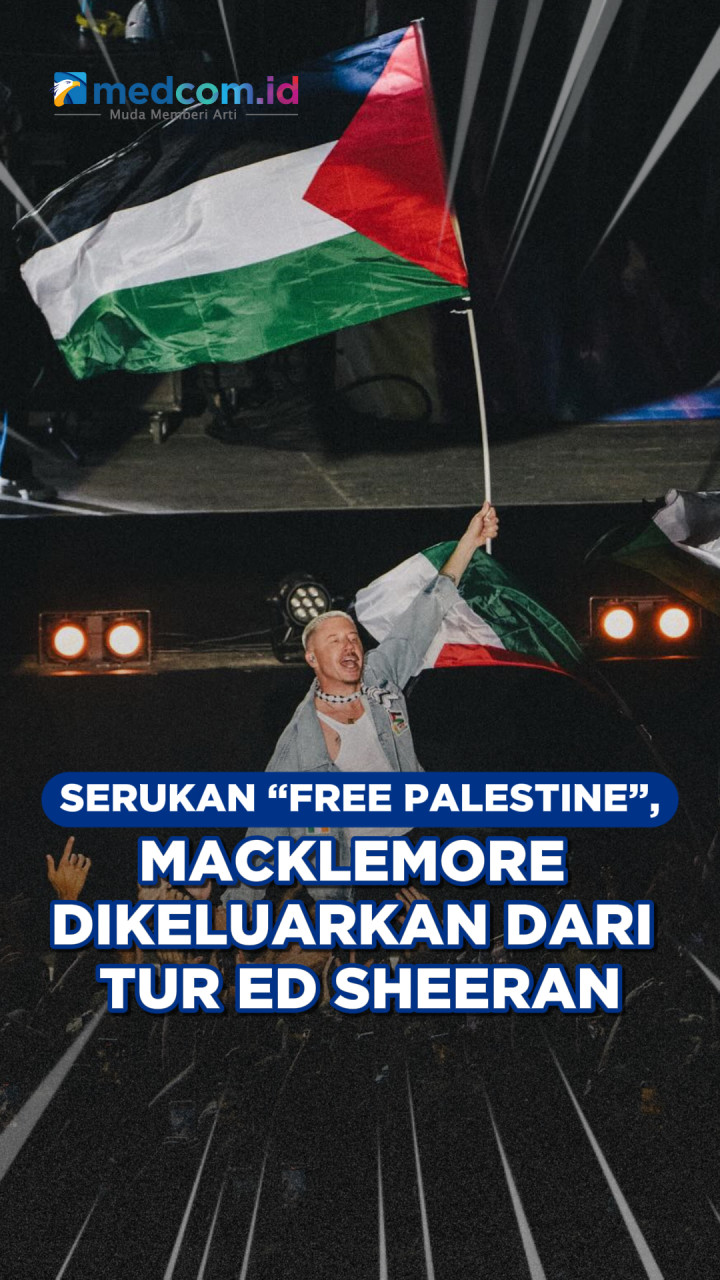 Serukan “Free Palestine”, Macklemore Dikeluarkan dari Tur Ed Sheeran